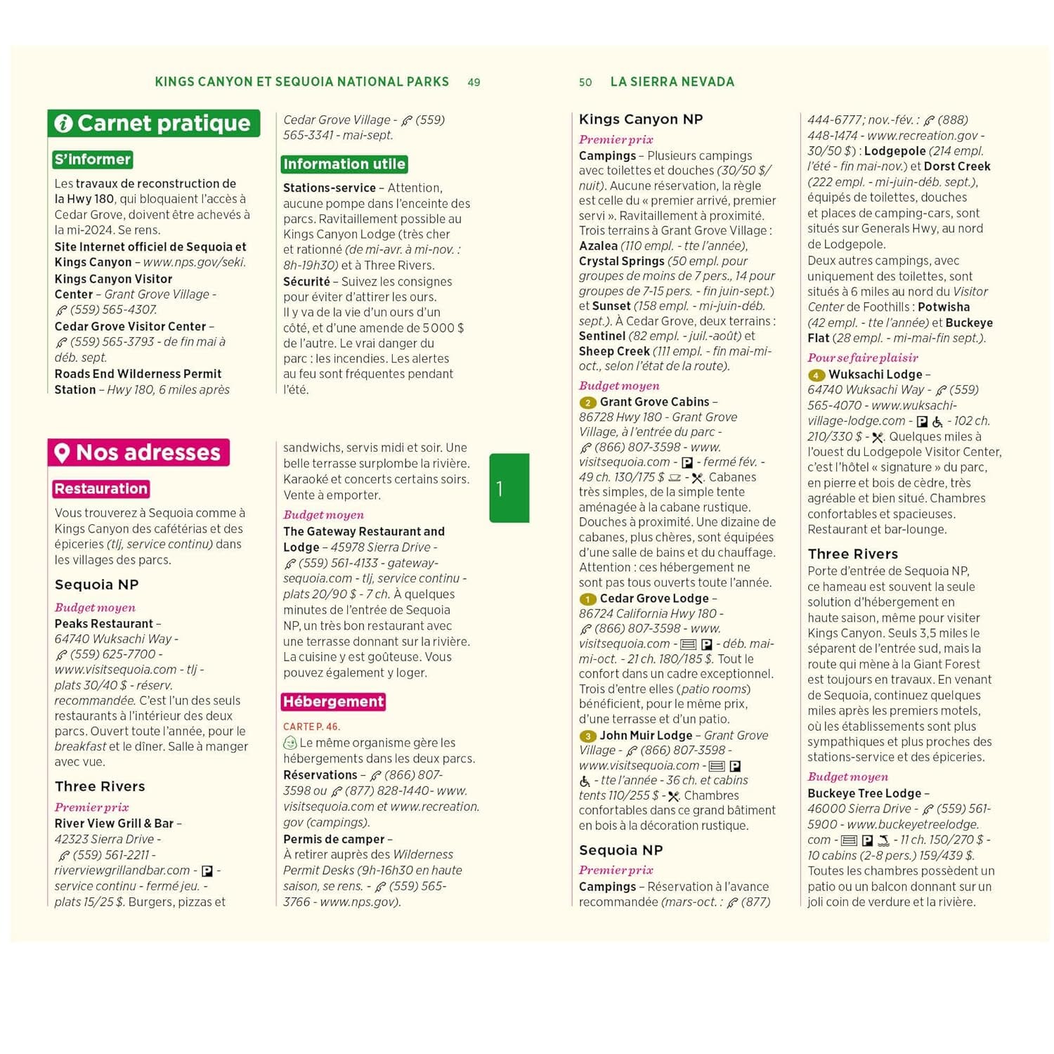 Guide Vert - Grands parcs de l'ouest américain - Édition 2024 | Michelin guide de voyage Michelin 