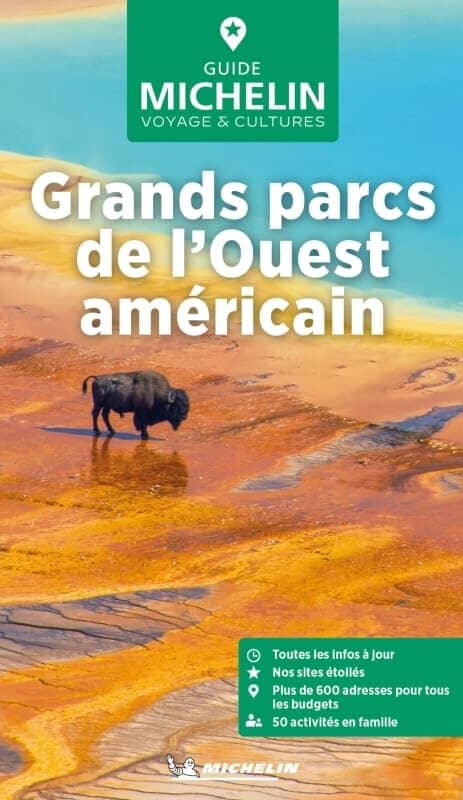 Guide Vert - Grands parcs de l'ouest américain - Édition 2024 | Michelin guide de voyage Michelin 