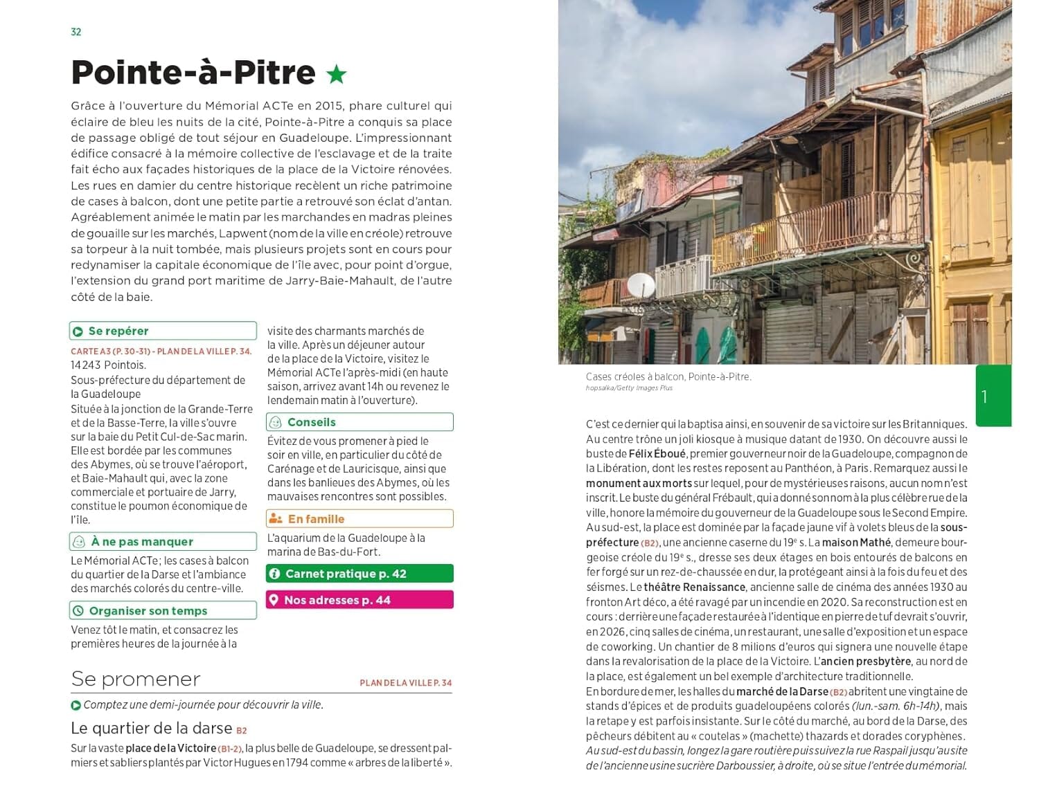 Guide Vert - Guadeloupe - Édition 2025 | Michelin guide de voyage Michelin 