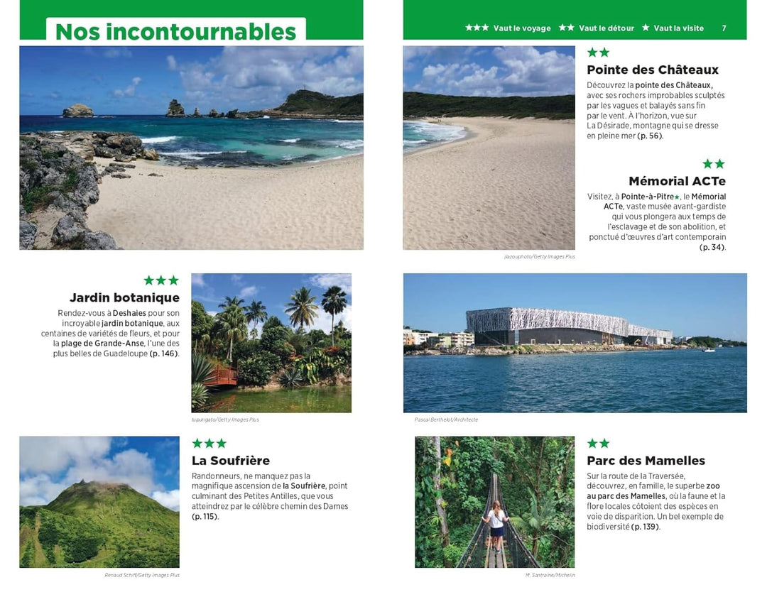 Guide Vert - Guadeloupe - Édition 2025 | Michelin guide de voyage Michelin 
