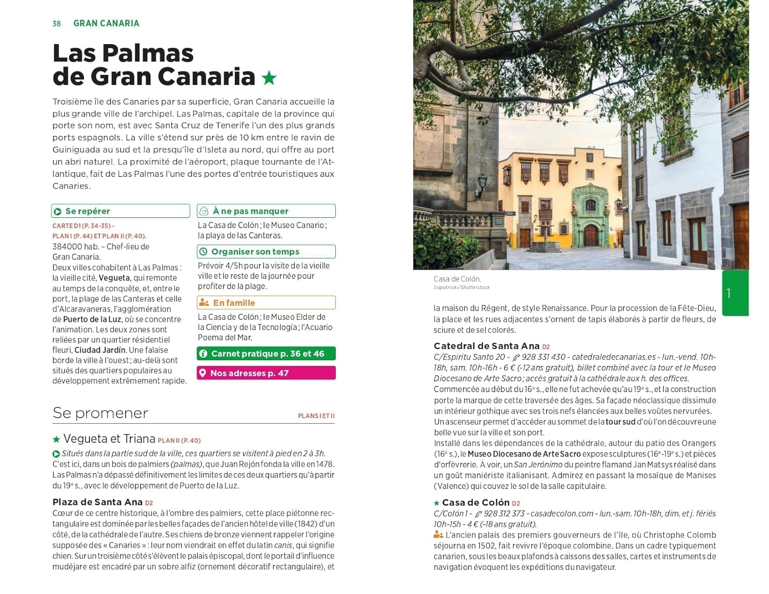 Guide Vert - Iles Canaries - Édition 2025 | Michelin guide de voyage Michelin 