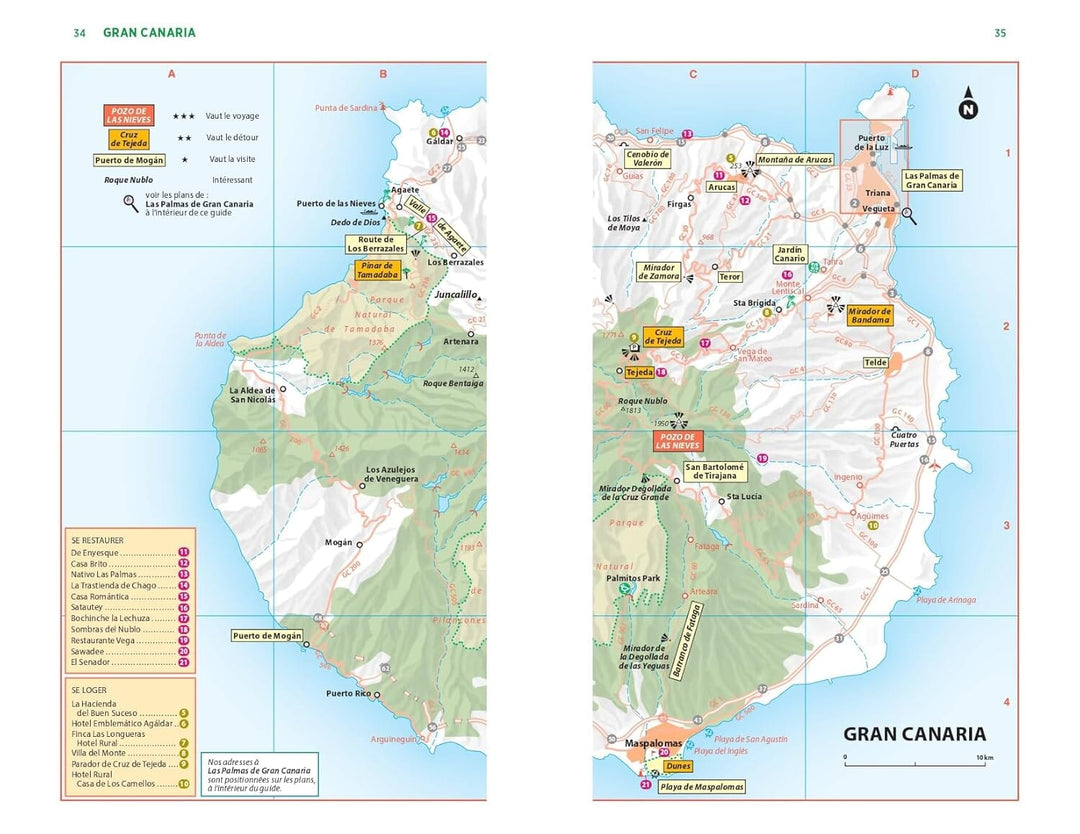 Guide Vert - Iles Canaries - Édition 2025 | Michelin guide de voyage Michelin 