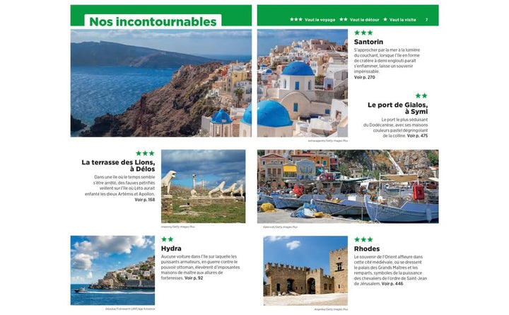 Guide Vert - Iles grecques & Athènes 2026 | Michelin guide de voyage Michelin
