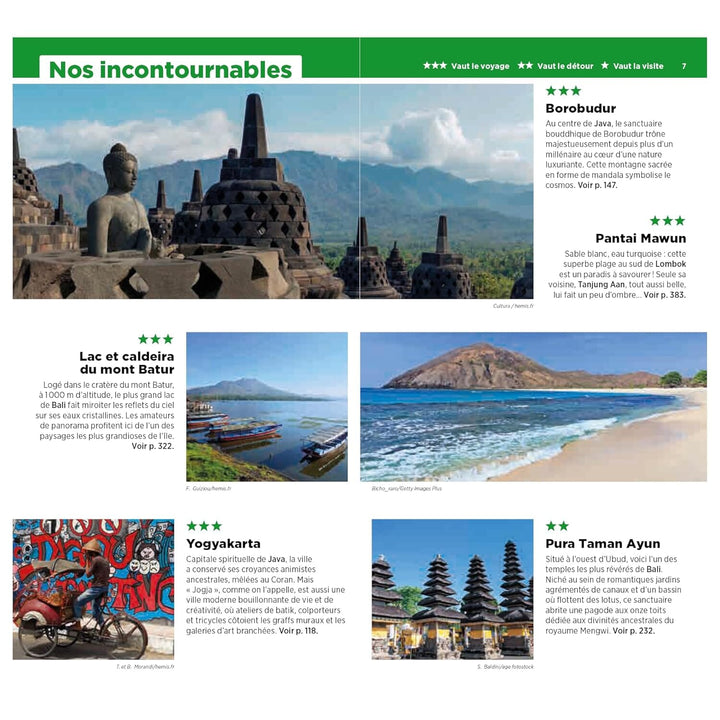 Guide Vert - Indonésie - Édition 2023 | Michelin guide de voyage Michelin 