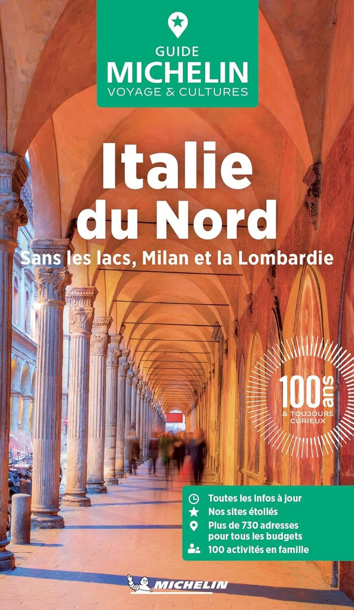 Guide Vert - Italie du Nord 2026, sans les lacs italiens, Milan et la Lombardie | Michelin guide de voyage Michelin