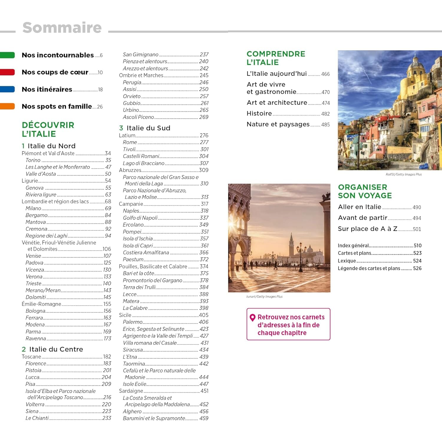 Guide Vert - Italie - Édition 2024 | Michelin guide de voyage Michelin 