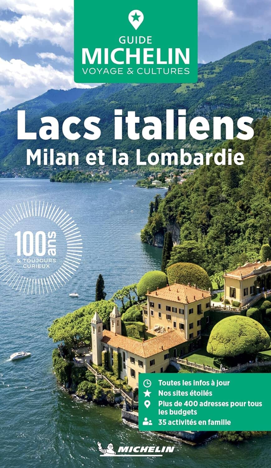 Guide Vert - Lacs italiens, Milan et la Lombardie 2026 | Michelin guide de voyage Michelin 