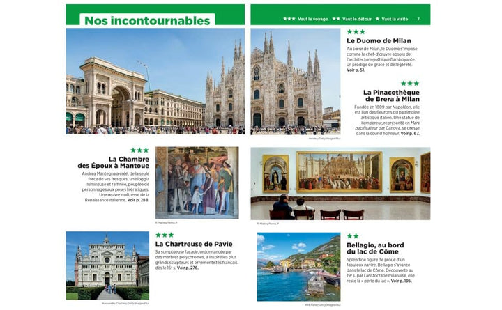 Guide Vert - Lacs italiens, Milan et la Lombardie 2026 | Michelin guide de voyage Michelin 
