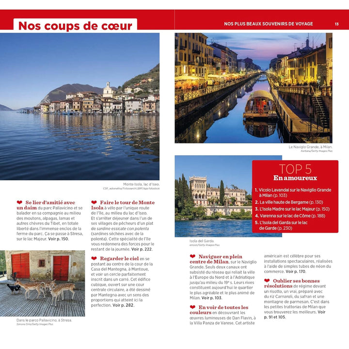 Guide Vert - Lacs italiens, Milan et la Lombardie - Édition 2024 | Michelin guide de voyage Michelin 