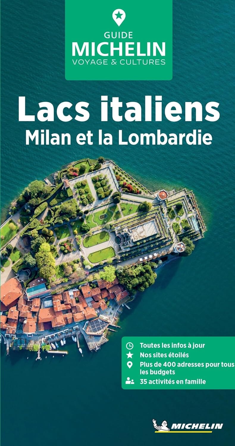 Guide Vert - Lacs italiens, Milan et la Lombardie - Édition 2024 | Michelin guide de voyage Michelin 