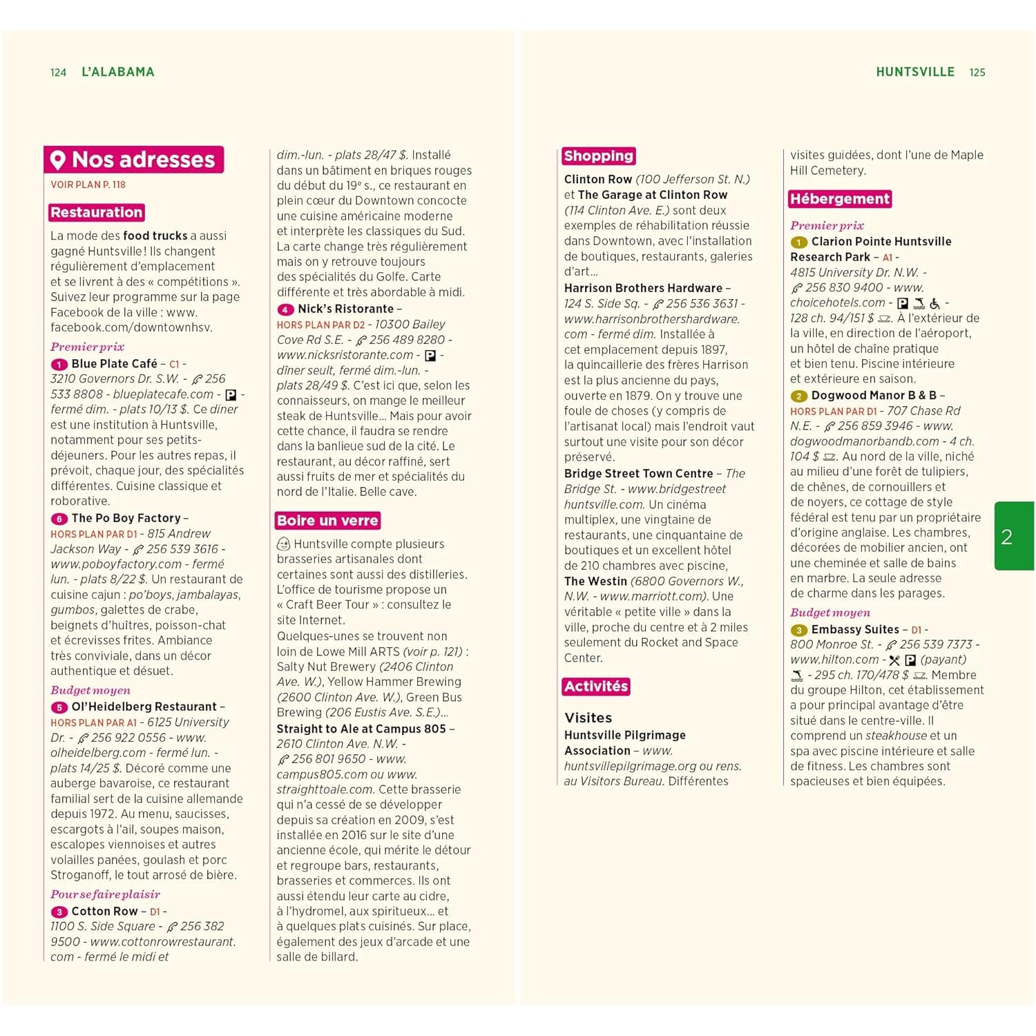 Guide Vert - Louisiane et Sud-Est américain, villes du Texas - Édition 2024 | Michelin guide de voyage Michelin 