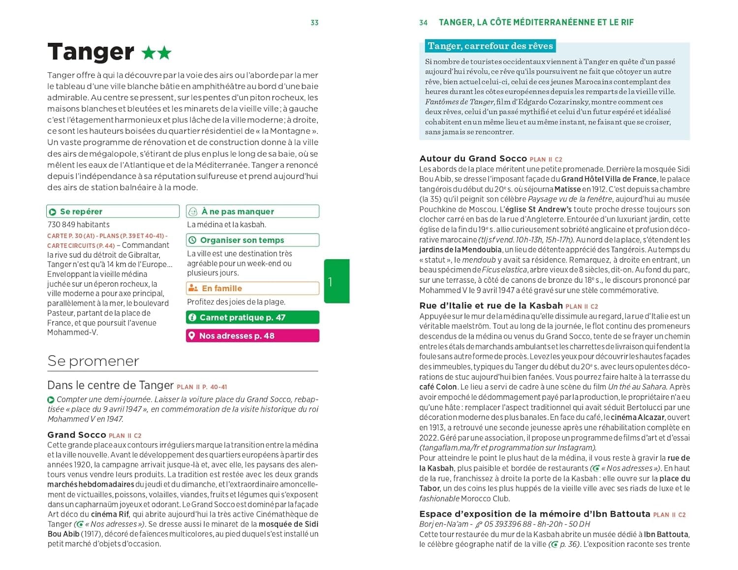 Guide Vert - Maroc - Édition 2025 | Michelin guide de voyage Michelin 