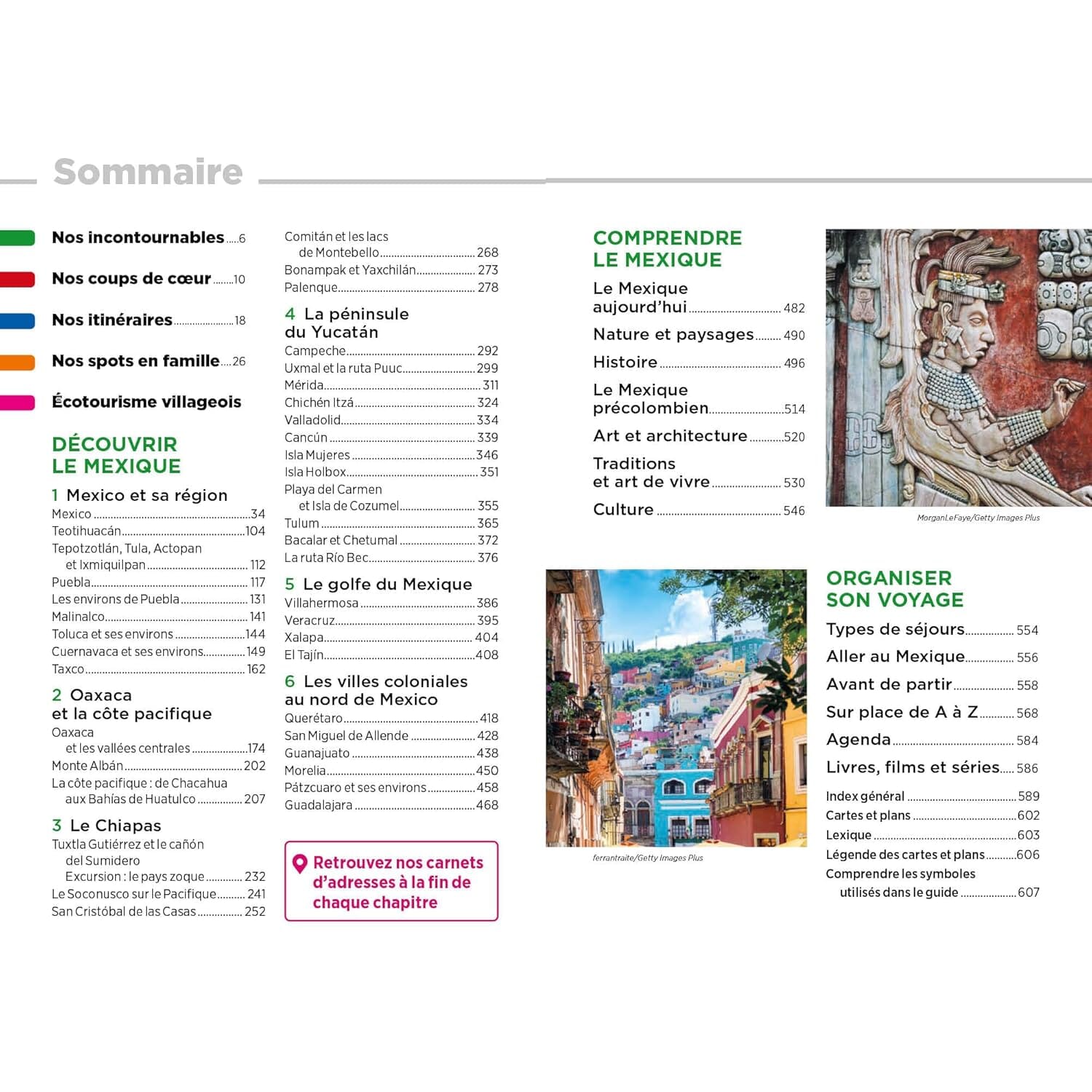 Guide Vert - Mexique, Centre et Sud - Édition 2024 | Michelin guide de voyage Michelin 
