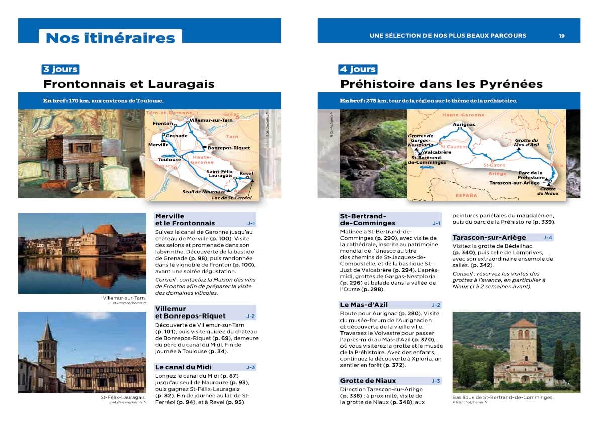 Guide Vert - Midi Toulousain, Pyrénées, Gers, Andorre - Édition 2024 | Michelin guide de voyage Michelin