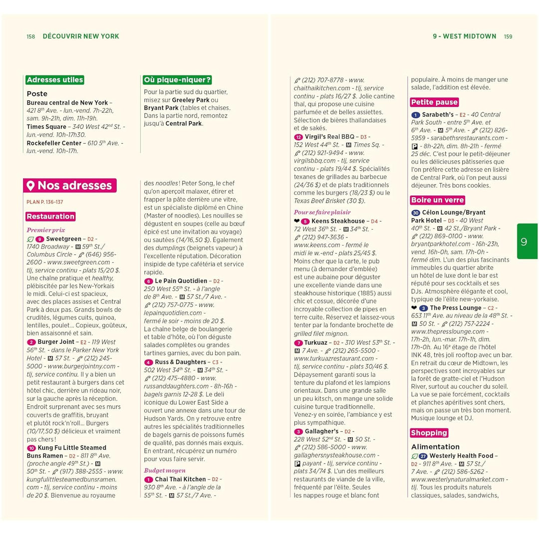 Guide Vert - New York - Édition 2024 | Michelin guide de voyage Michelin 