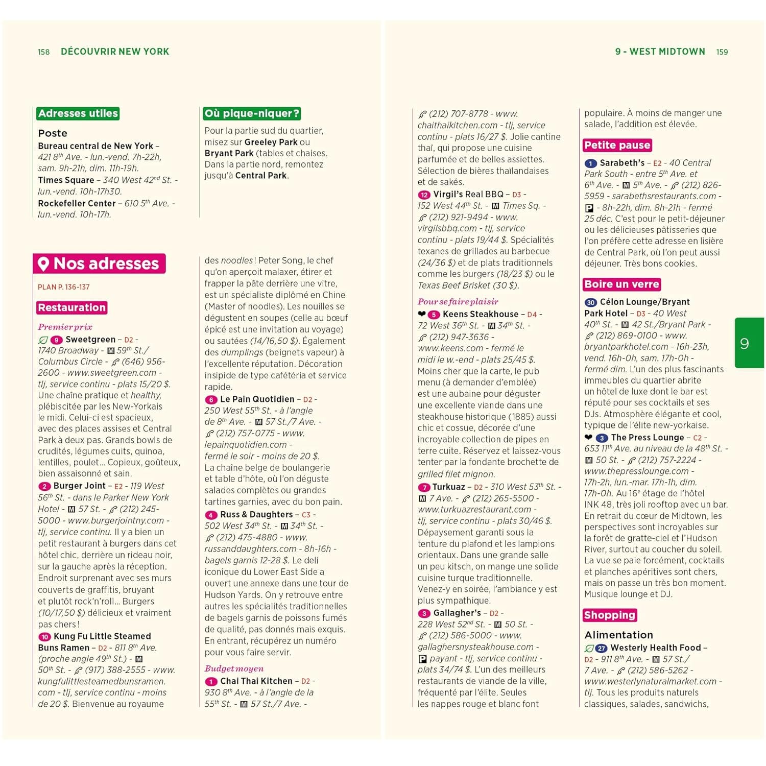 Guide Vert - New York - Édition 2024 | Michelin guide de voyage Michelin 