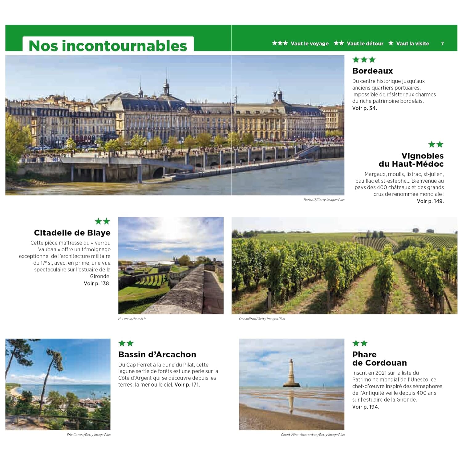 Guide Vert - Nouvelle-Aquitaine : Gironde, Landes, Lot-et-Garonne - Édition 2024 | Michelin guide de voyage Michelin 