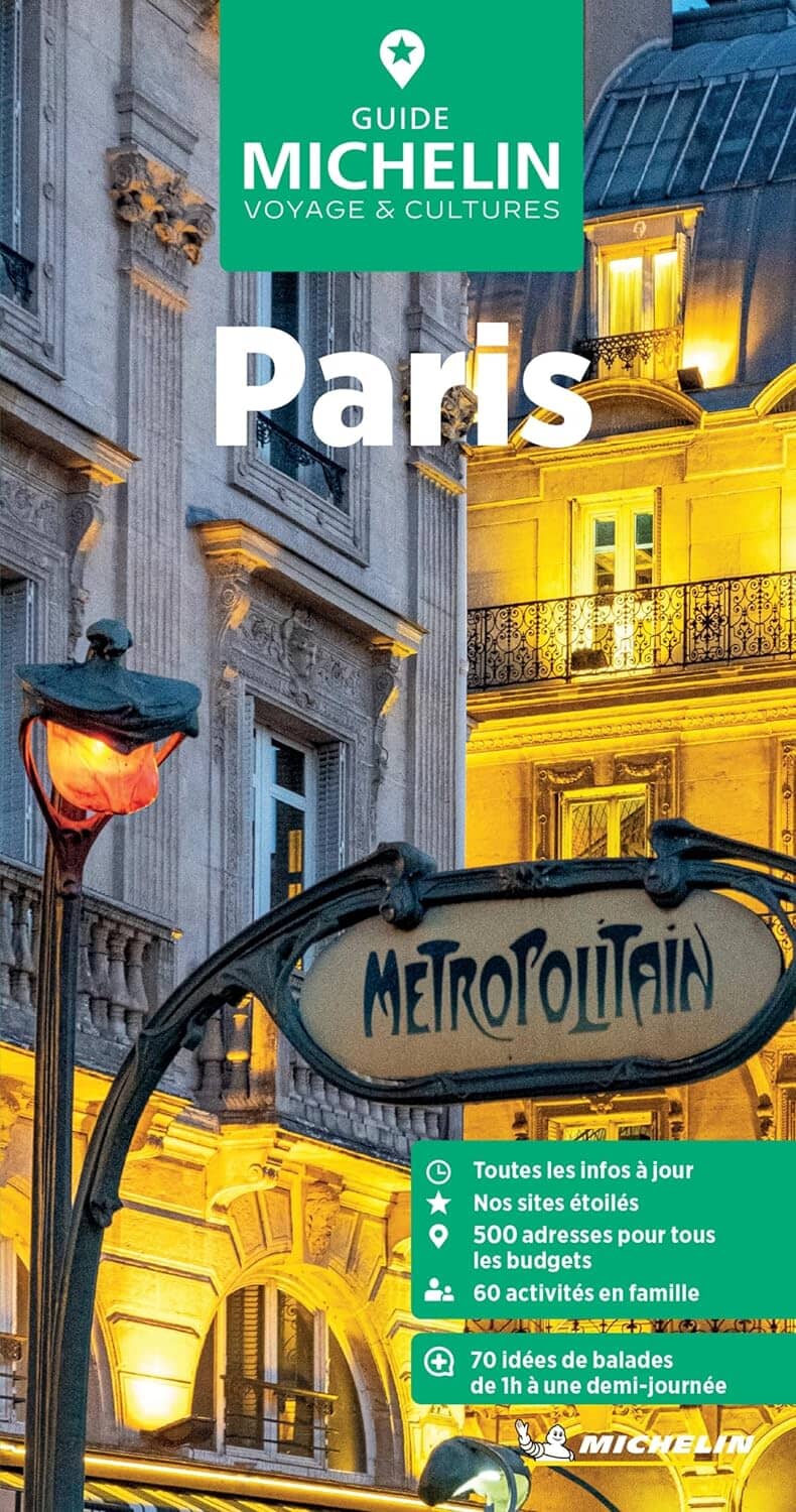 Guide Vert - Paris - Édition 2024 | Michelin guide de voyage Michelin 