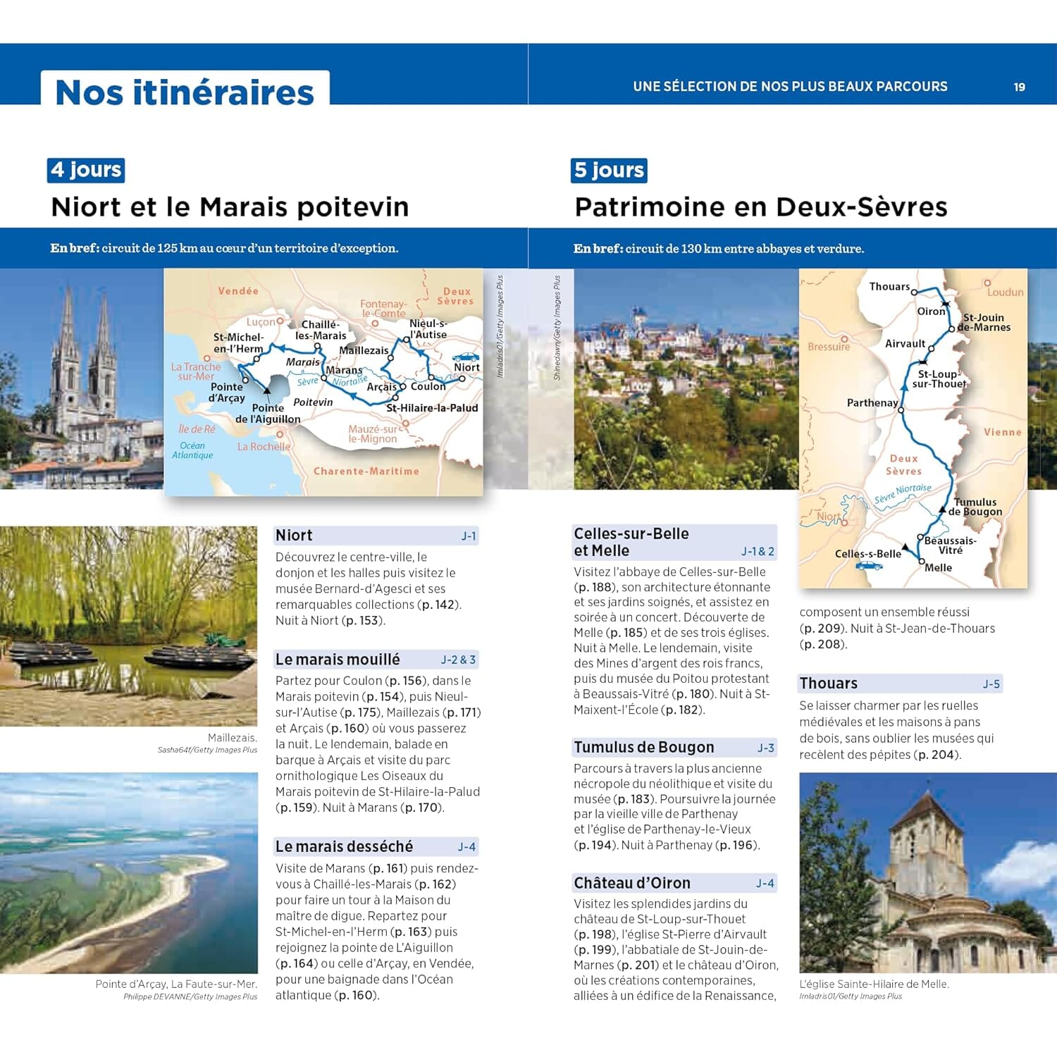 Guide Vert - Poitou : Marais Poitevin, futuroscope, Vienne, Deux-Sèvres - Édition 2024 | Michelin guide de voyage Michelin 