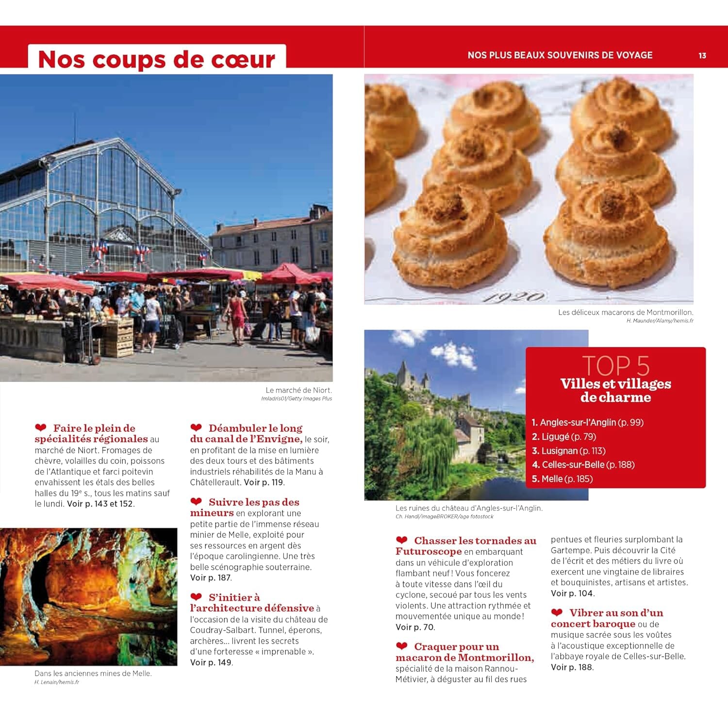 Guide Vert - Poitou : Marais Poitevin, futuroscope, Vienne, Deux-Sèvres - Édition 2024 | Michelin guide de voyage Michelin 