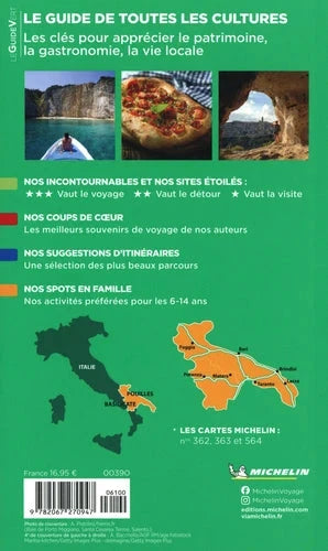 Guide Vert - Pouilles, Matera & Basilicate 2026 | Michelin guide de voyage Michelin 