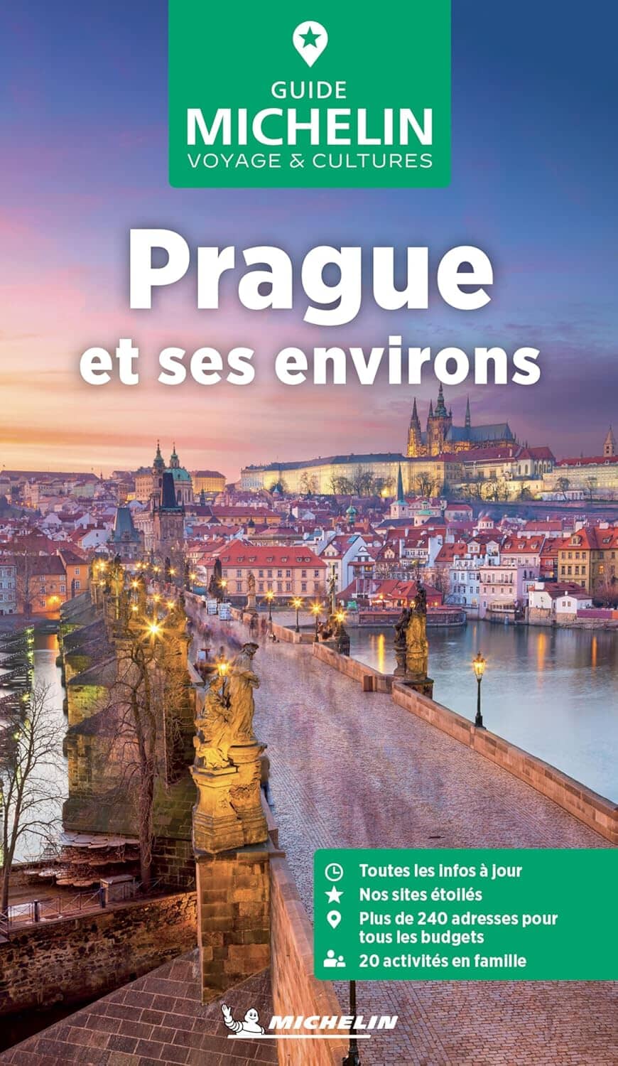 Guide Vert - Prague - Édition 2025 | Michelin guide de voyage Michelin 