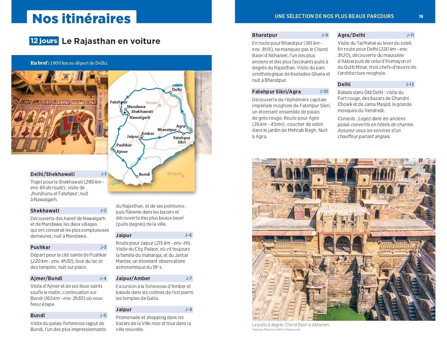 Guide Vert - Rajasthan, Delhi et Agra - Édition 2025 | Michelin guide de voyage Michelin 