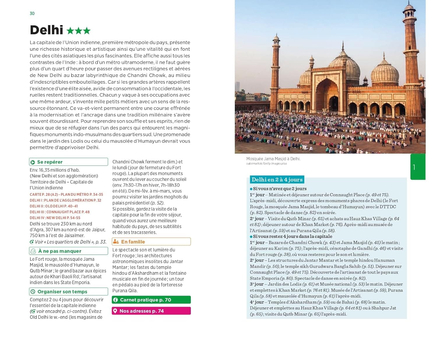 Guide Vert - Rajasthan, Delhi et Agra - Édition 2025 | Michelin guide de voyage Michelin 