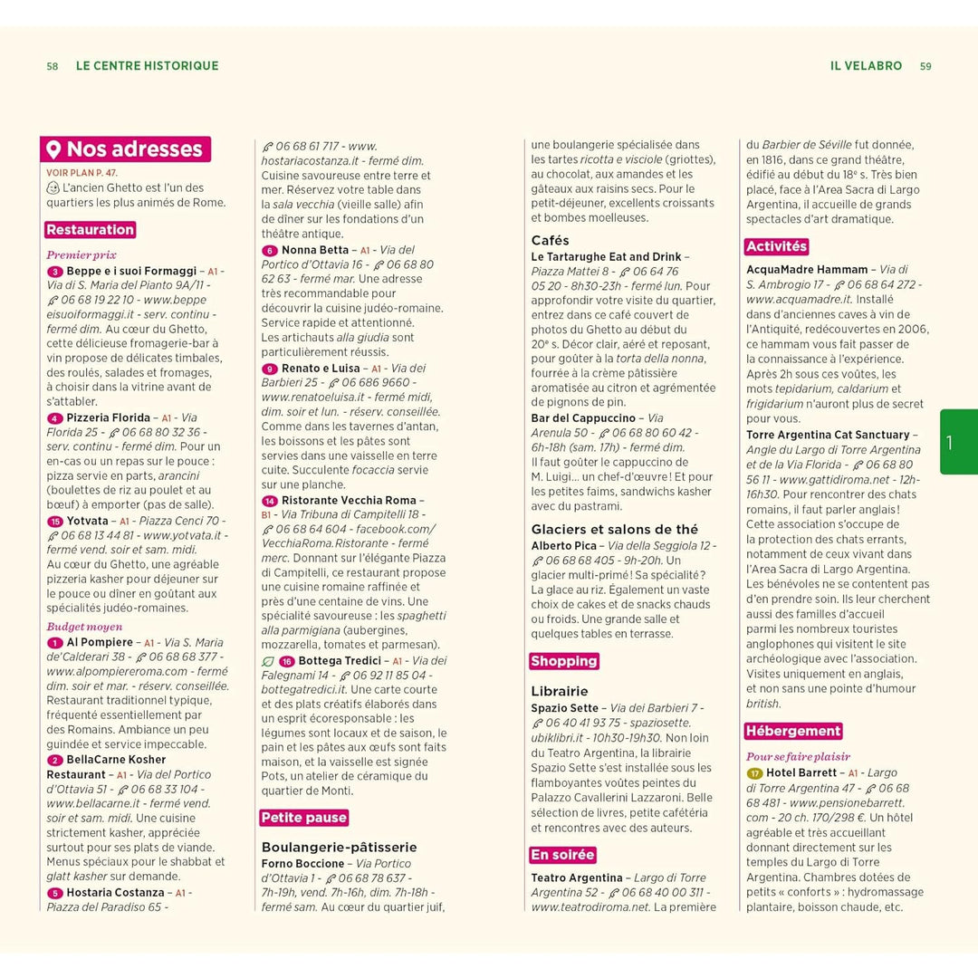Guide Vert - Rome - Édition 2024 | Michelin guide de voyage Michelin 
