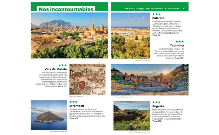 Guide Vert - Sicile 2026 | Michelin guide de voyage Michelin