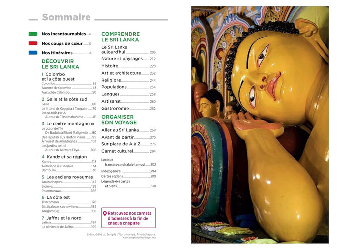 Guide Vert - Sri Lanka - Édition 2025 | Michelin guide de voyage Michelin 