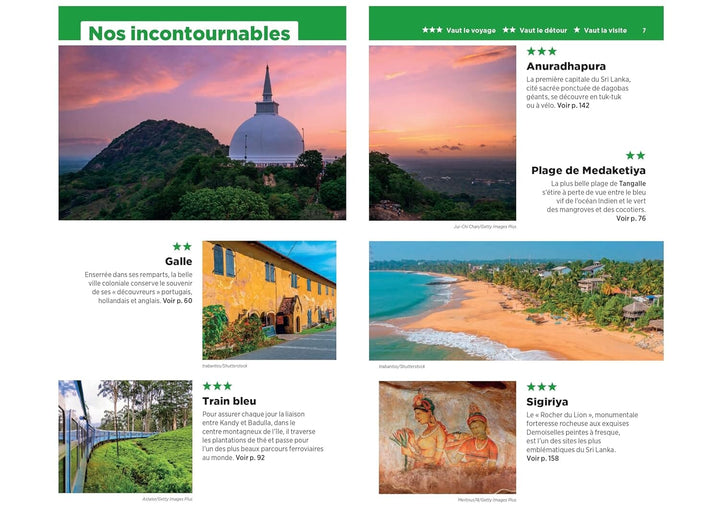 Guide Vert - Sri Lanka - Édition 2025 | Michelin guide de voyage Michelin 