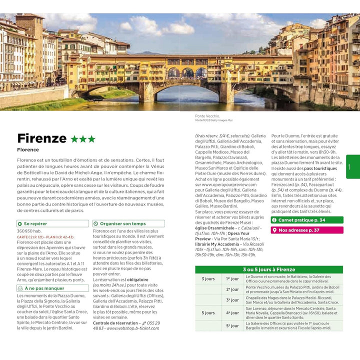 Guide Vert - Toscane, Ombrie, Marches - Édition 2024 | Michelin guide de voyage Michelin 