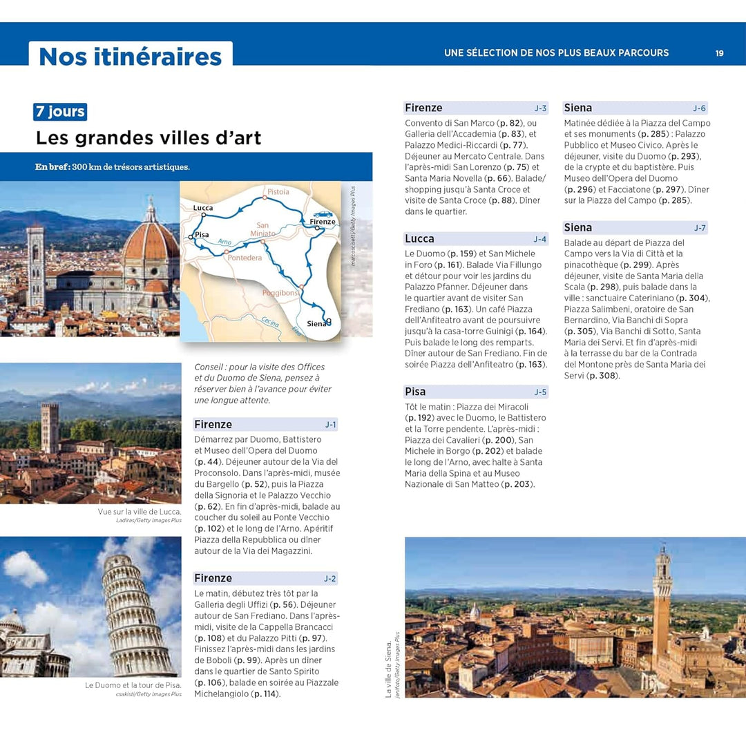 Guide Vert - Toscane, Ombrie, Marches - Édition 2024 | Michelin guide de voyage Michelin 