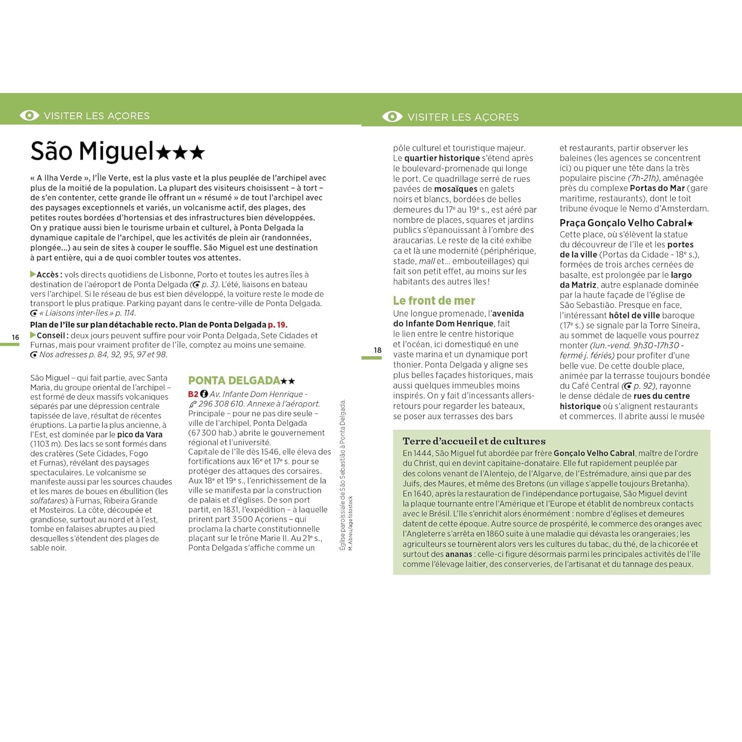 Guide Vert Week & GO - Açores + plan - Édition 2024 | Michelin guide de voyage Michelin 