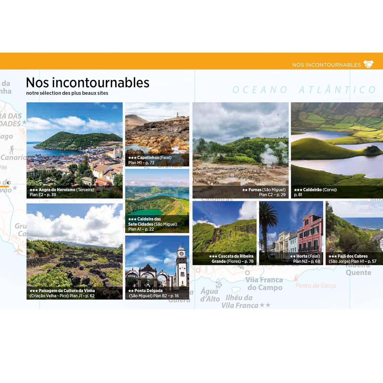 Guide Vert Week & GO - Açores + plan - Édition 2024 | Michelin guide de voyage Michelin 