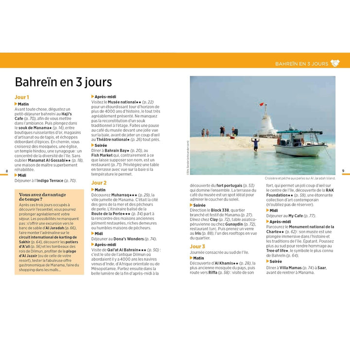 Guide Vert Week & GO - Bahreïn - Édition 2023 | Michelin guide de voyage Michelin 