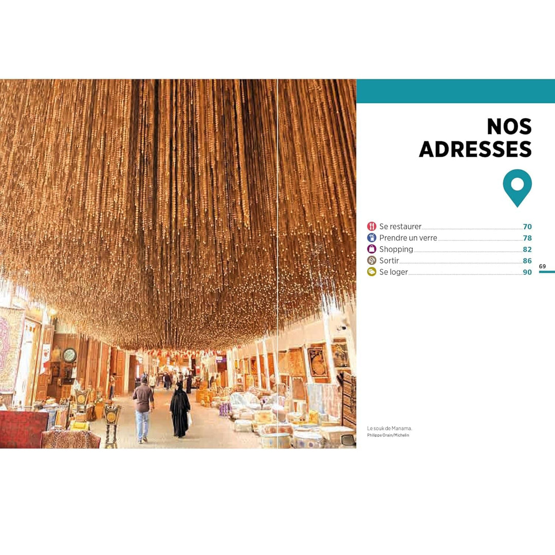 Guide Vert Week & GO - Bahreïn - Édition 2023 | Michelin guide de voyage Michelin 