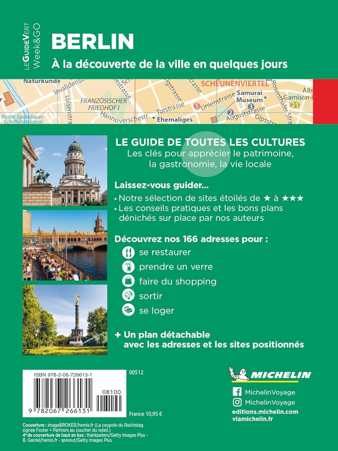 Guide Vert Week & GO - Berlin - Édition 2025 | Michelin guide de voyage Michelin 