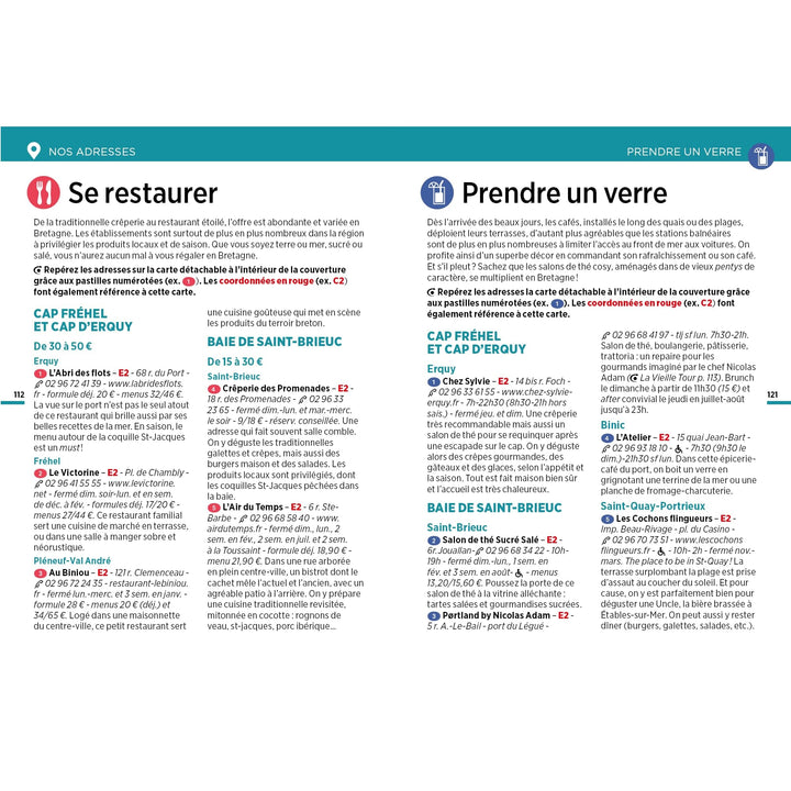 Guide Vert Week & GO - Bretagne Nord - Édition 2023 | Michelin guide petit format Michelin 