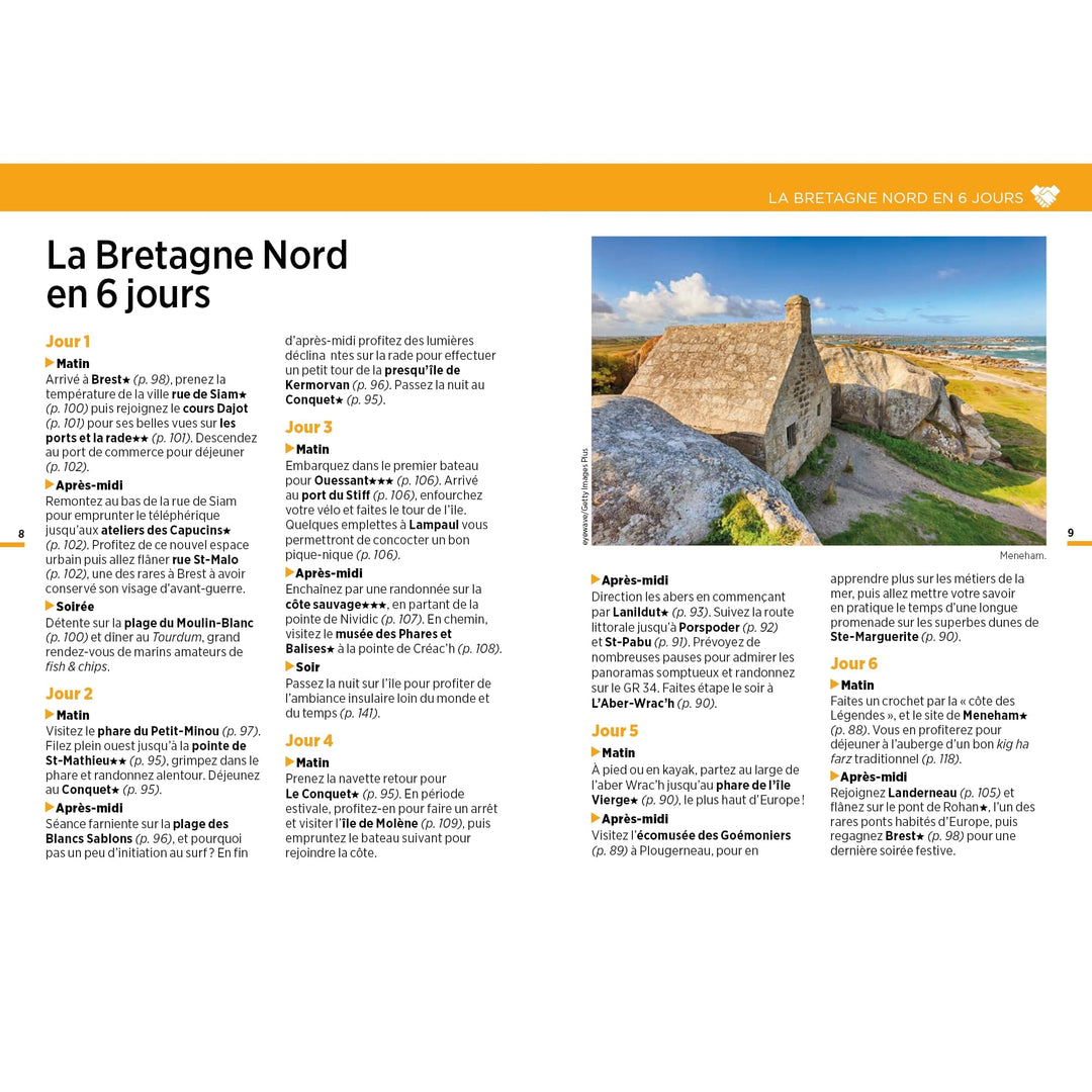 Guide Vert Week & GO - Bretagne Nord - Édition 2023 | Michelin guide petit format Michelin 
