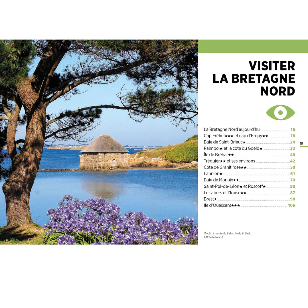 Guide Vert Week & GO - Bretagne Nord - Édition 2023 | Michelin guide petit format Michelin 