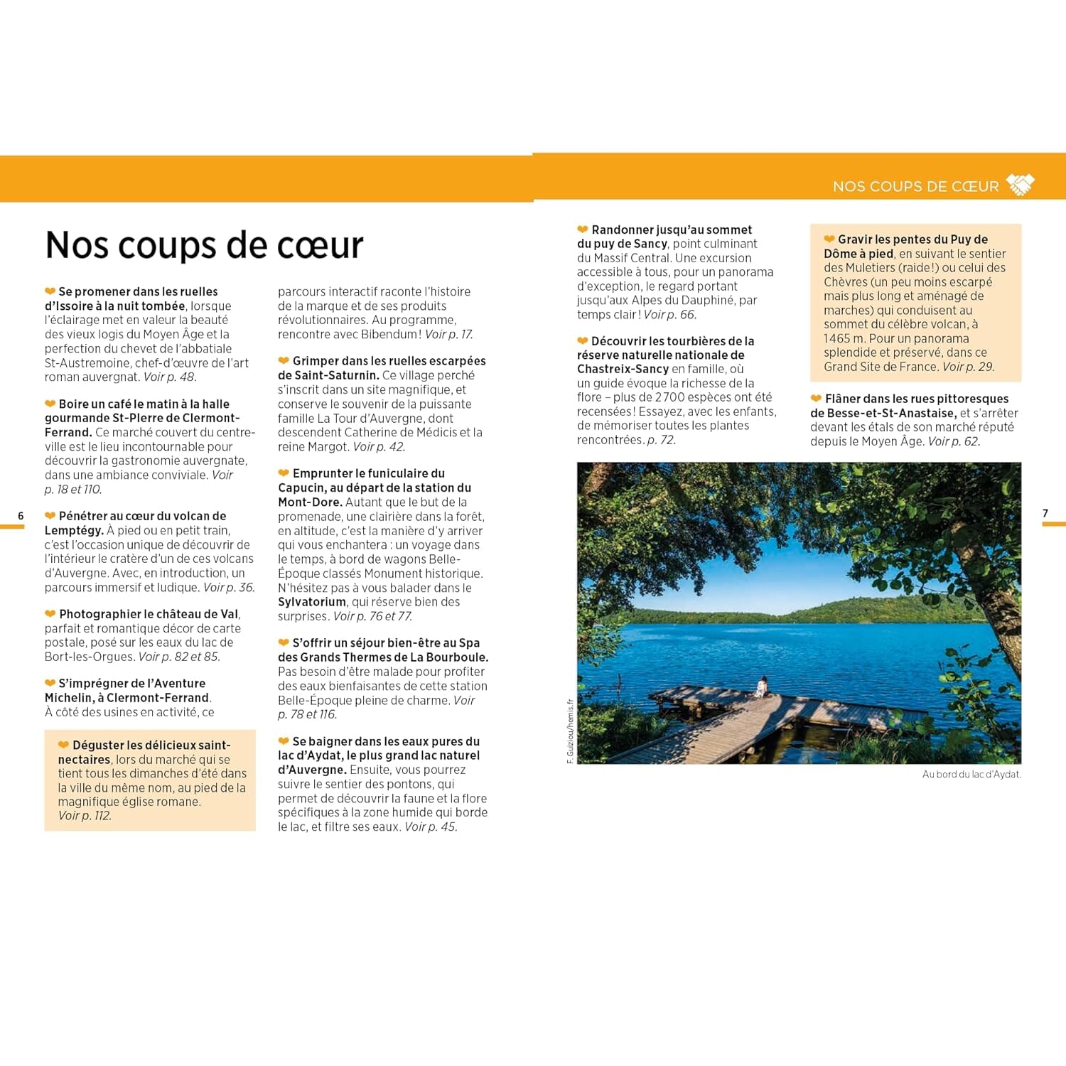 Guide Vert Week & Go - L'Auvergne des volcans, Clermont-Ferrand et la chaîne de Puys - Édition 2024 | Michelin guide de voyage Michelin 