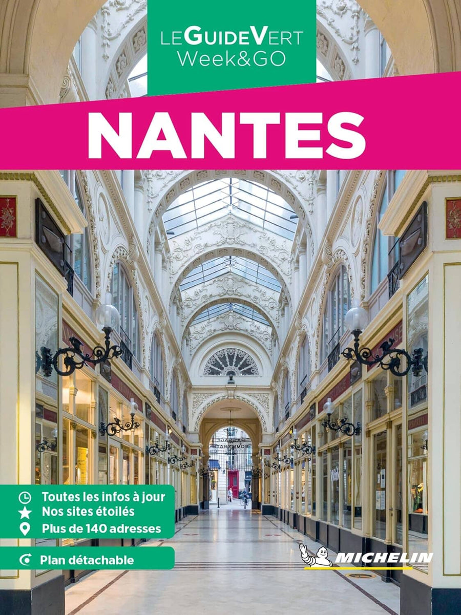 Guide Vert Week & GO - Nantes - Édition 2024 | Michelin guide de voyage Michelin 
