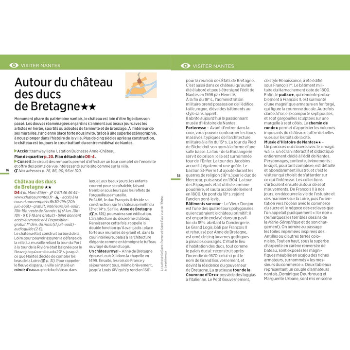 Guide Vert Week & GO - Nantes - Édition 2024 | Michelin guide de voyage Michelin 
