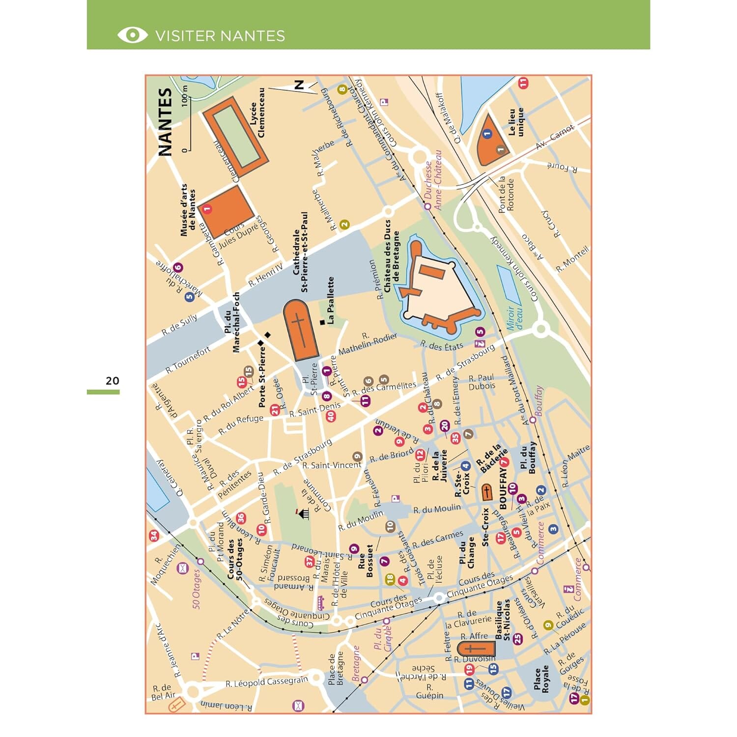 Guide Vert Week & GO - Nantes - Édition 2024 | Michelin guide de voyage Michelin 