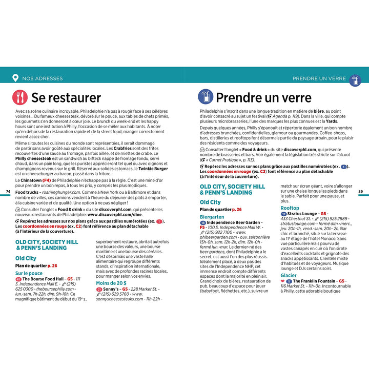 Guide Vert Week & GO - Philadelphie - Édition 2023 | Michelin guide petit format Michelin 