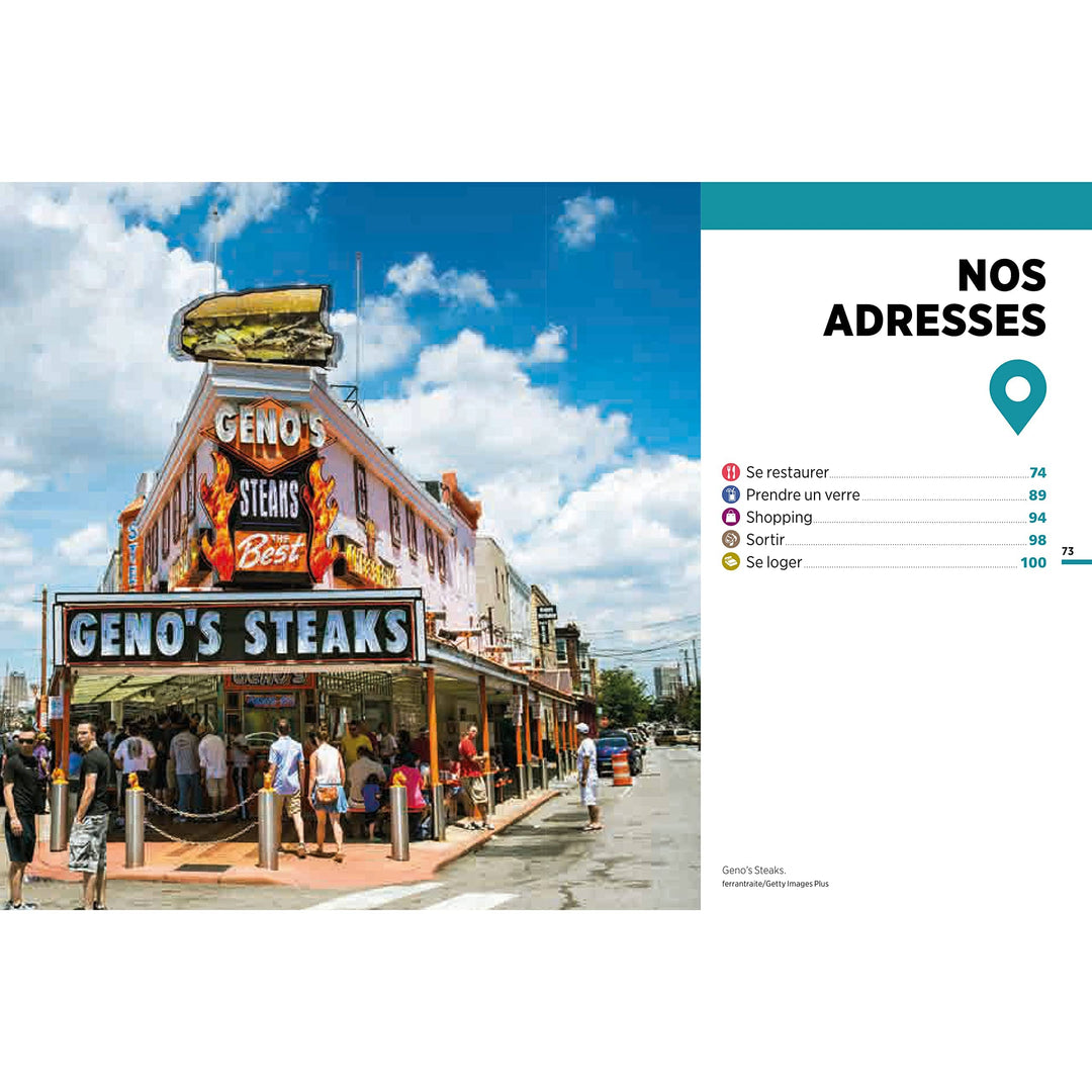 Guide Vert Week & GO - Philadelphie - Édition 2023 | Michelin guide petit format Michelin 