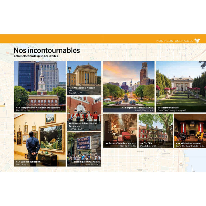 Guide Vert Week & GO - Philadelphie - Édition 2023 | Michelin guide petit format Michelin 
