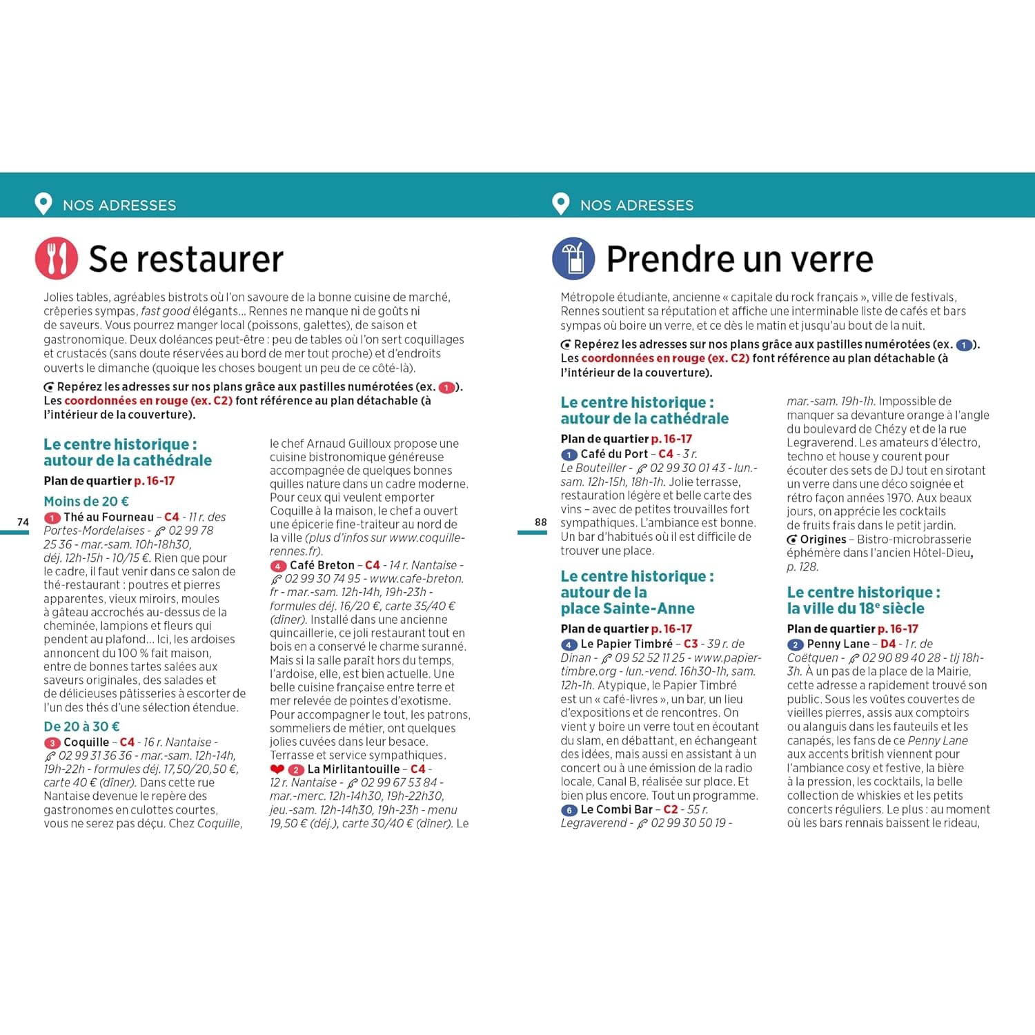 Guide Vert Week & GO - Rennes - Édition 2024 | Michelin guide de voyage Michelin 